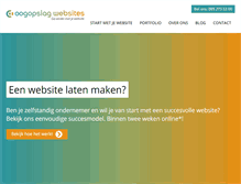 Tablet Screenshot of oogopslag.nl